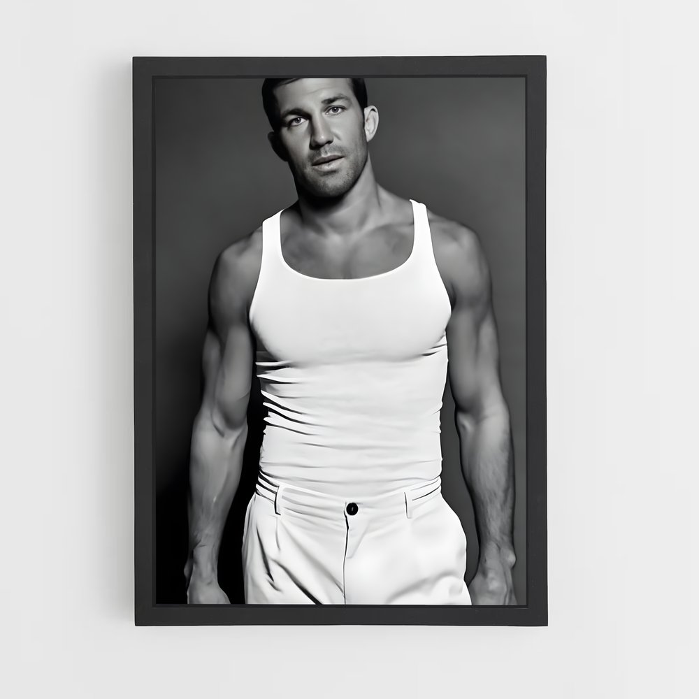 Poster Luke rockhold vedette – affiche MMA (vue 2)